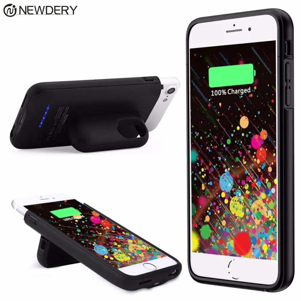 

Battery Case For iPhone 7 Backup Charging Cases for 6 6S 8 Plus External Magnetice Rechargeable Extended Protective Pack 4200mAh