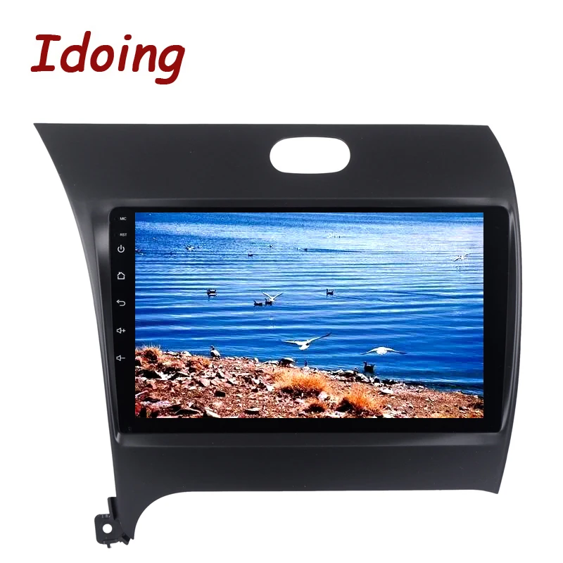Idoing 1Din 9 &quot2 + 16/2 32 г 4/8 Core автомобильный gps плеер для Kia K3 Форте Android7.1/8 0 рулевого