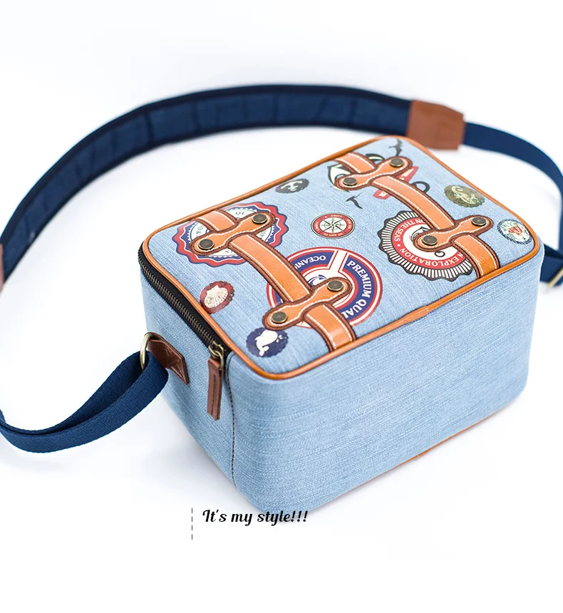 Vintage unique camera shoulder bag PM50515-14