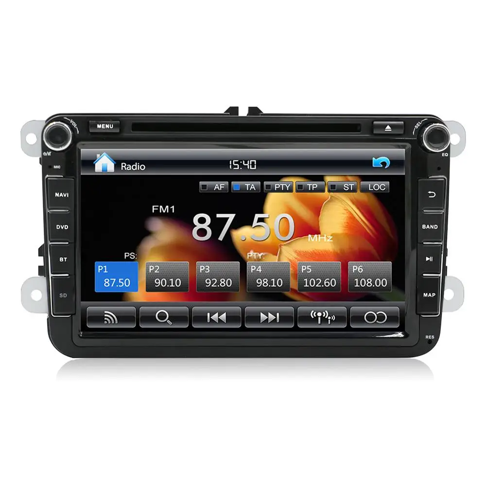 Автомобильный DVD плеер с GPS Навигатором 8 дюймов для Volkswagen VW POLO PASSAT CC JETTA TIGUAN TOURAN Bora