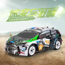 Игрушки WL K989 супер Радиоуправляемый гоночный автомобиль 4WD 2,4 ГГц дрейф пульт дистанционного Управление радиоуправляемые игрушки 1:28 высокое Скорость 30 км/ч электронный внедорожный Горячая VS A989