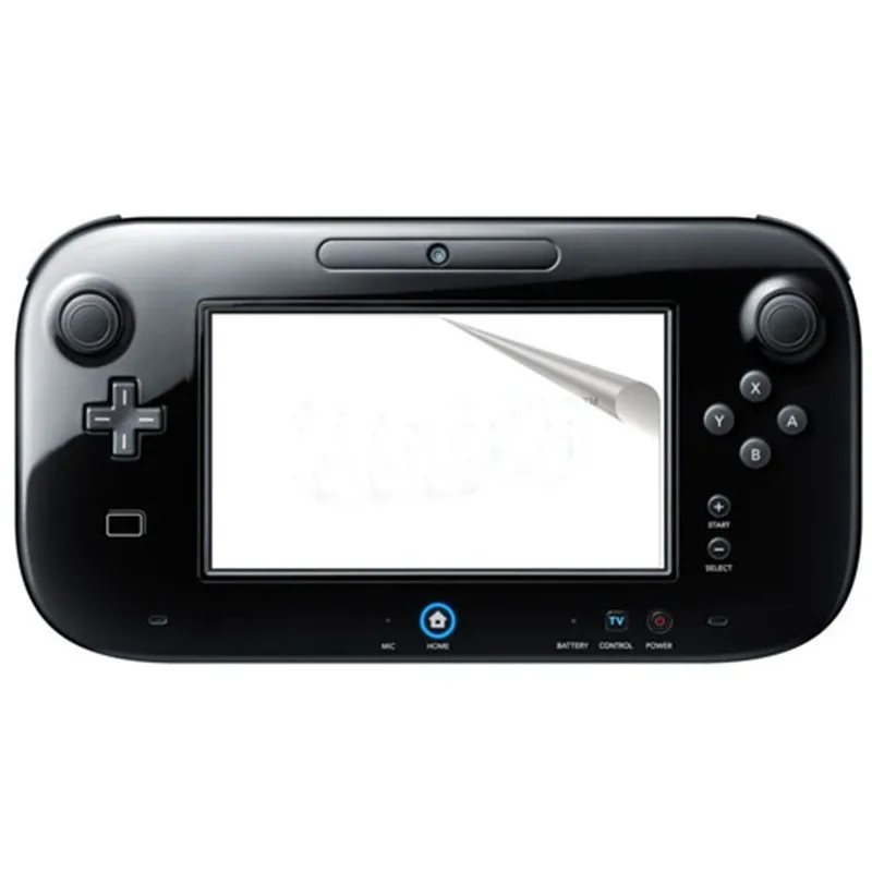 

3 PCS Screen Protector For Wii U Controller Anti-Glare LCD Skin Clear Film Cover for WiiU Gamepad