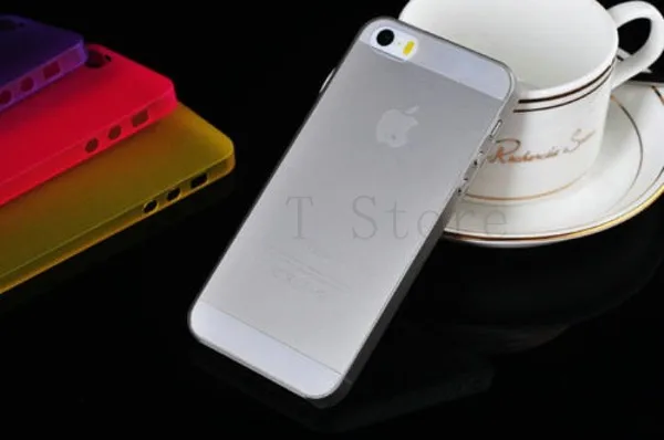 0.3mm Thin Slim Matte frosting Shell Cover Skin iphone5 Case iphone5s Cover Case iphone 5 5s Phone Cases Moblie Phone Bag