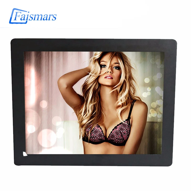 

12.1 inch 1400*1050 metal case industrial Monitor 12.1 inch rack mounting LCD monitor HDMI/AV/TV/VGA with speakers