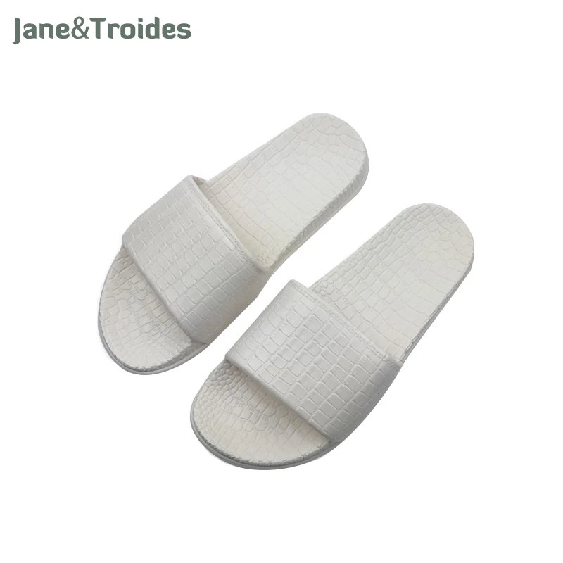 white shower shoes