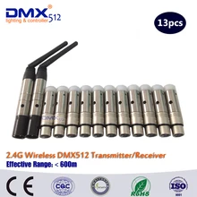 DHL 13 шт./лот беспроводной dmx512 передатчик и приемник