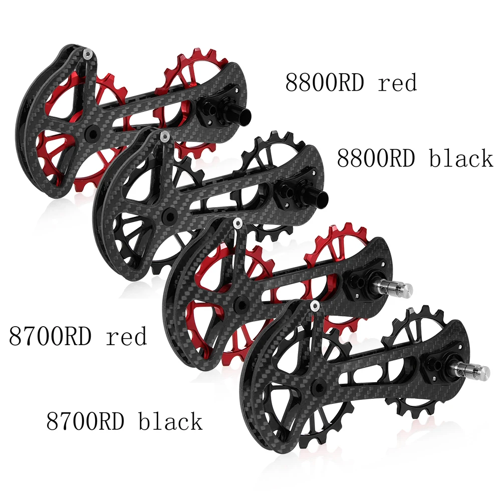 16 T керамический подшипник Jockey приводной ремённой шкив набор из углеродного волокна CNC задняя направляющая переключателя скоростей для Shimano 6800/6870/4600/9000/9070