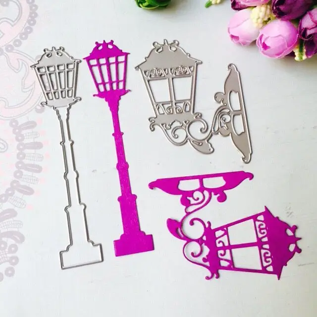 

street lamp Metal Cutting Dies Stencils for DIY Scrapbooking Stamp/photo album Decorative Embossing Paper Cards