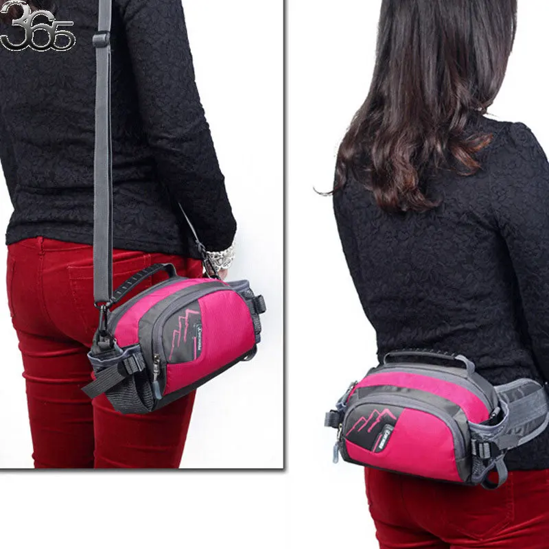 

Free Shipping More Color Choice 1Bag=3Bags! Nice Multi-function Bottle Shoulder Crossbody Waist Pack