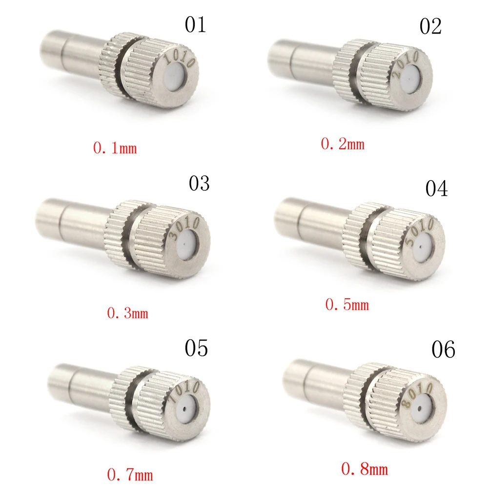 Details about   Metal Low-pressure Atomizing Misting Nozzle Spray Injector Atomization Head HGCI 