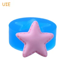 PYL665U 22,4 мм звезда силиконовые формы-помадка, торт Топпер, печенье, жевательная паста, смолы фимо глины, конфеты, изготовление ювелирных издел...(China)