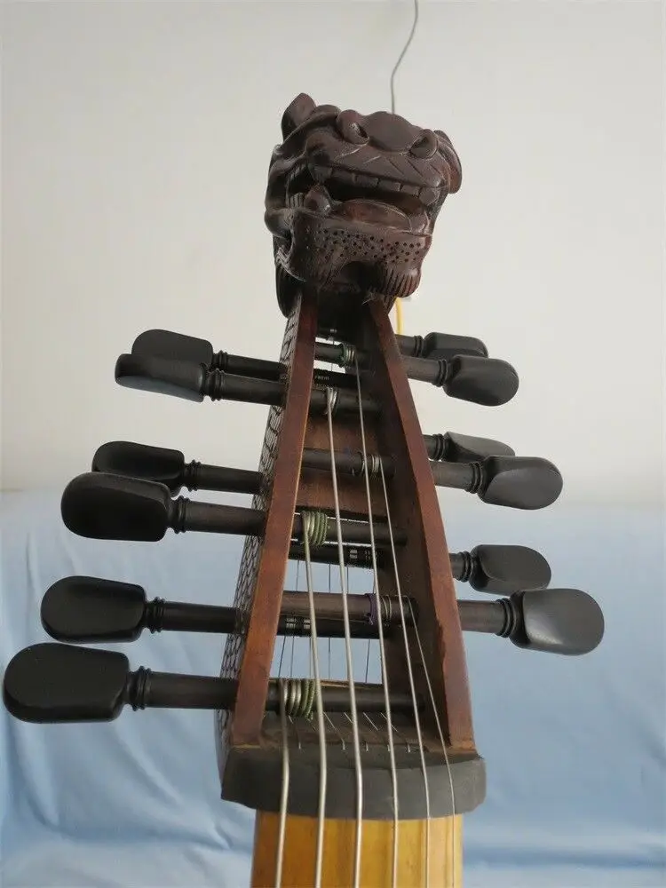 Барокко Стиль SONG master 6x6 strings 25 1/" viola da gamba, два моста#12752