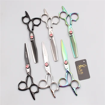 

6" 17.5cm JP 440C Mr Rabbit Hairdressing Scissors Cutting Shears Thinning Scissors Professional Hair Scissors Styling Tool T9017