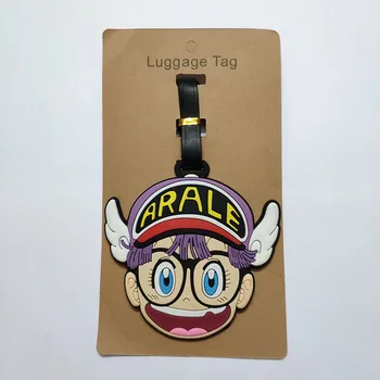 

Travel Accessories Cute Cartoon Luggage Tags Creative Gift for Men Women Portable Baggage Tag Suitcase Boarding Name Label