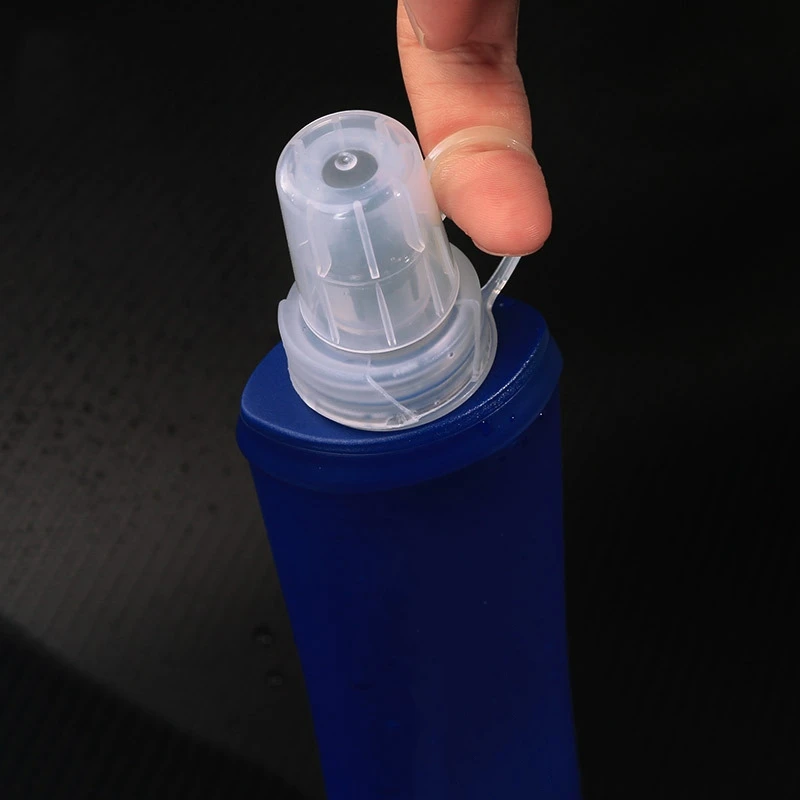 Горячая A250/500 мл бутылка для воды портативные сжимаемые силиконовые бутылки для путешествий чайник для бега и езды на велосипеде посуда для напитков аксессуар