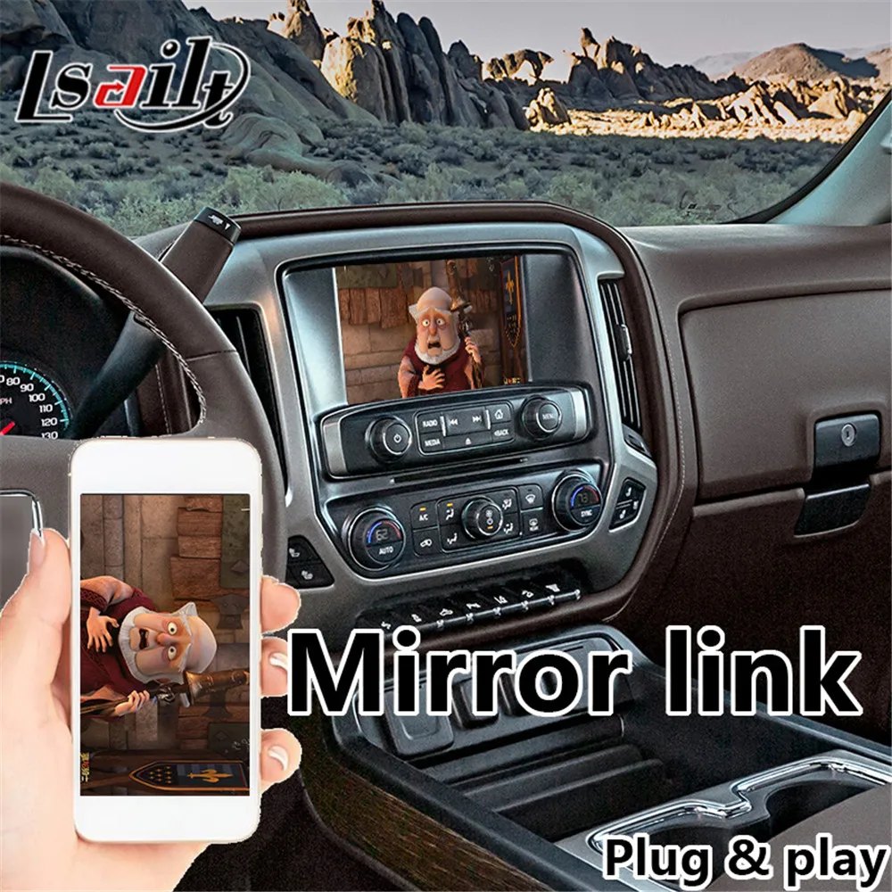 Android 7,1 gps навигационная коробка для GMC Sierra/Terrain/Canyon/Yukon/Acadia Mylink системы, мультимедийный видео интерфейс