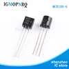 50PCS/lot MCR100-6 TO-92 100-6 Thyristor 400v 0,8Amp New original free shipping ► Photo 1/2