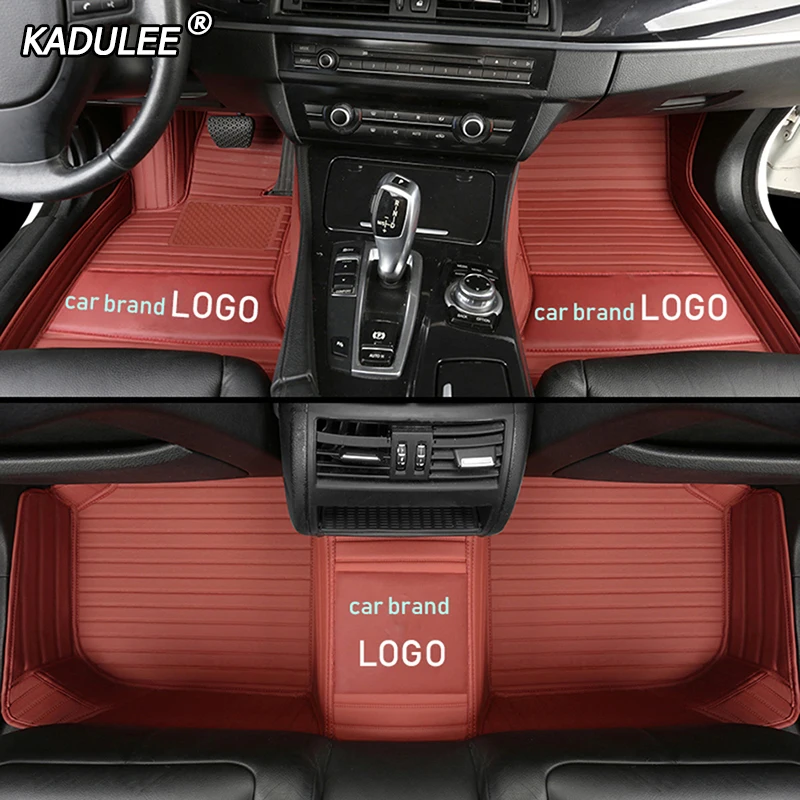 

KADULEE car floor mat for LINCOLN LOGO LINCOLN Navigator MKZ MKS MKC MKX MKT CONTINENTAI Floor Mats car-styling