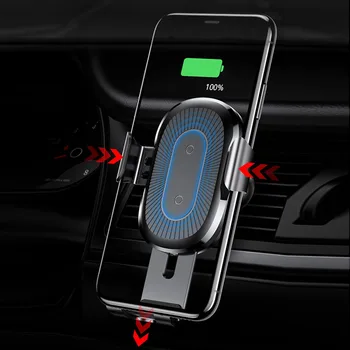 

Car Mount Qi Wireless Charger For iPhone XS Max X XR 8 Fast Wireless Charging Car Phone Holder For Samsung Note 9 S9 S8 Newest