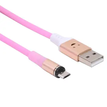 

2 in 1 Magnetic 8 Pin 1m Micro USB Charging Cable Sound Control Lighting Magnet Charger Adapter Cord for iPhone Android