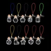 Mixed 10 Shape Mini Glass Bottles Key Chain Pendants Small Wishing Bottles With Cork  Vial Arts Jars For Bracelets Gifts 10pcs ► Photo 1/6