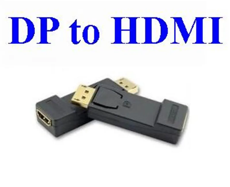 Мужской Дисплей Порты и разъёмы DP на Женский HDMI конвертер Глава F/M кабель 1080 P для HDTV PC конвертер голова адаптер* 500 шт./лот