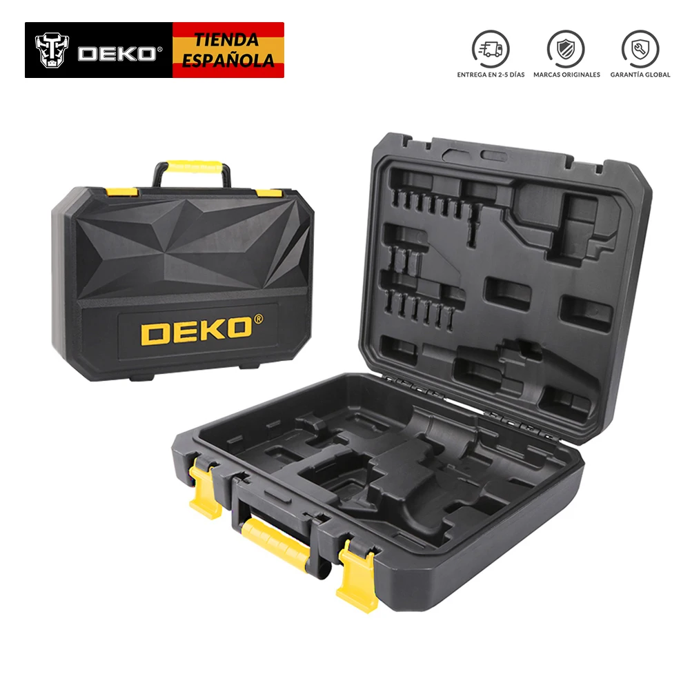 DEKO Original BMC Plastic Box Tool Case for 20V Cordless Drill GCD20DU2/GCD20DU3 not include Cordless Drill DEKO Original BMC Plastic Box Tool Case for 20V Cordless Drill GCD20DU2/GCD20DU3 not include Cordless Drill