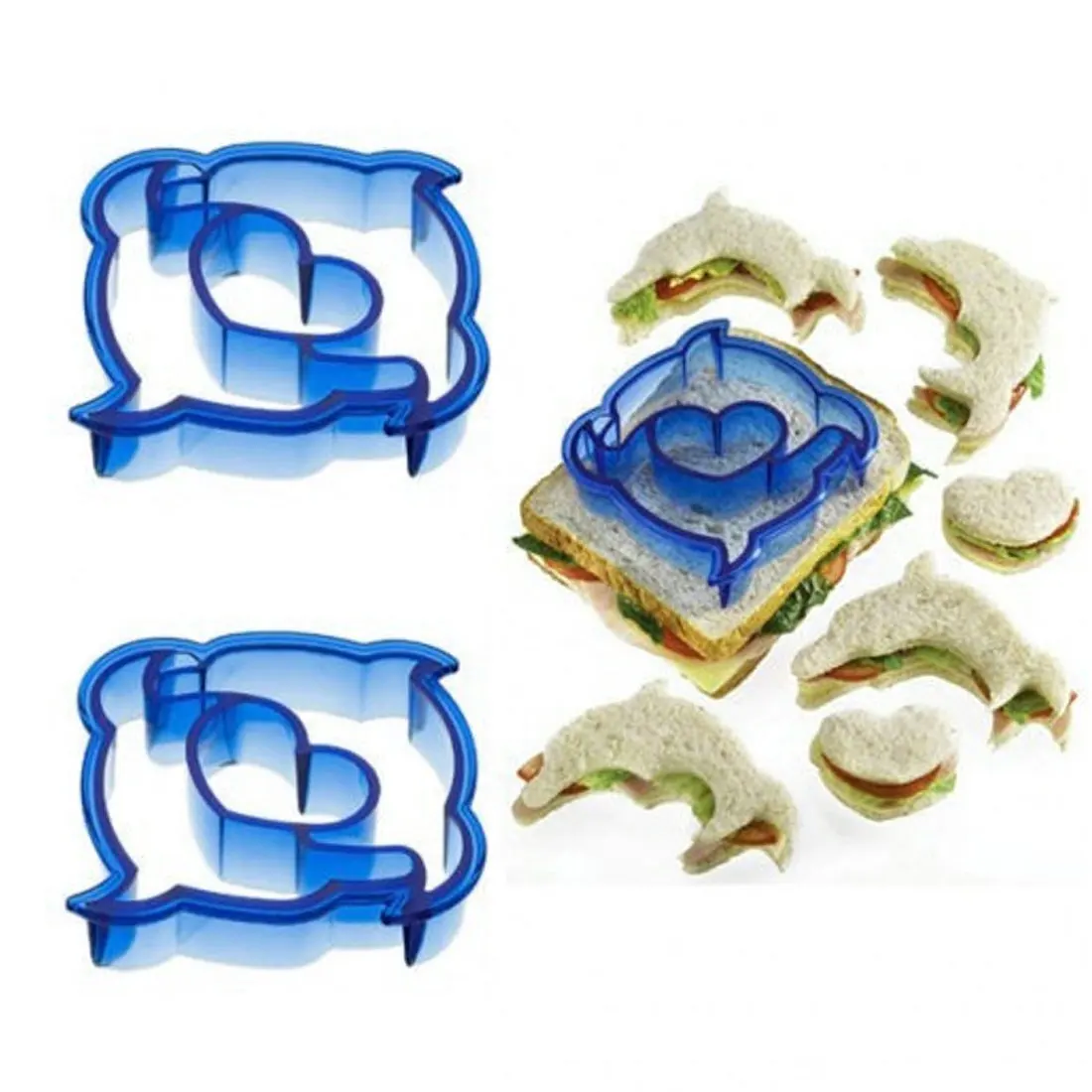 

High Quality Sandwich Mould Cutter Bear Car Dog Teris Shape Baking Cake Bread Toast Mould Maker