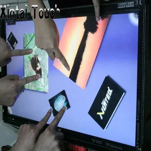Xintai Touch Лучшая цена 8" ИК сенсорный экран рамка, формат 16:9-6 сенсорных точек для интерактивного стола, Интерактивная среда