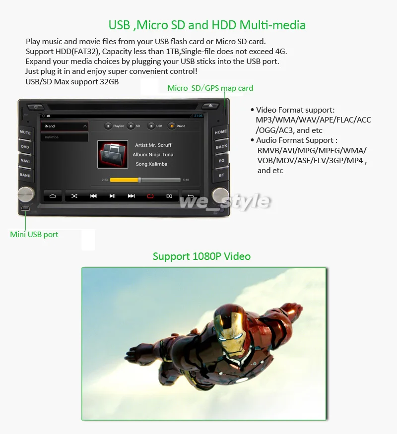 Cheap 2Din Android 5.1.1 Car dvd headunit Stereo GPS Navigation Double 2 Din HD Car dvd wifi autoRadio Multimedia Player free camera 33