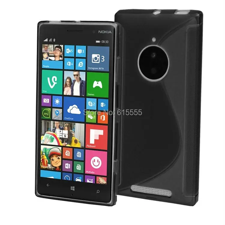 

10pcs free ship S-Line TPU back cover case for Nokia Lumia N830 TPU case cover