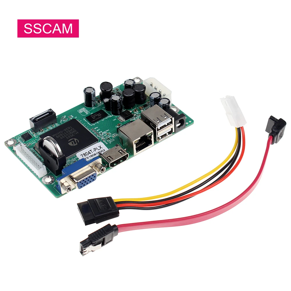  Mini 4 Channel 5MP red Video Recorder tarjeta ONVIF detección de movimiento alarma para 720p 960p 1