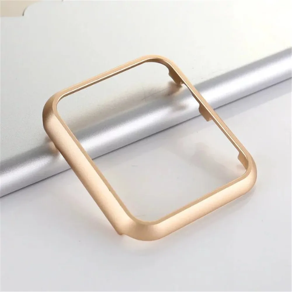 Hard Aluminum Alloy Metal Cover For Apple Watch Case 44mm 40mm 42mm 38mm iWatch Series 4 3 2 1 Plating Protective Shell Band Hard Aluminum Alloy Metal Cover For Apple Watch Case 44mm 40mm 42mm 38mm iWatch Series 4 3 2 1 Plating Protective Shell Band