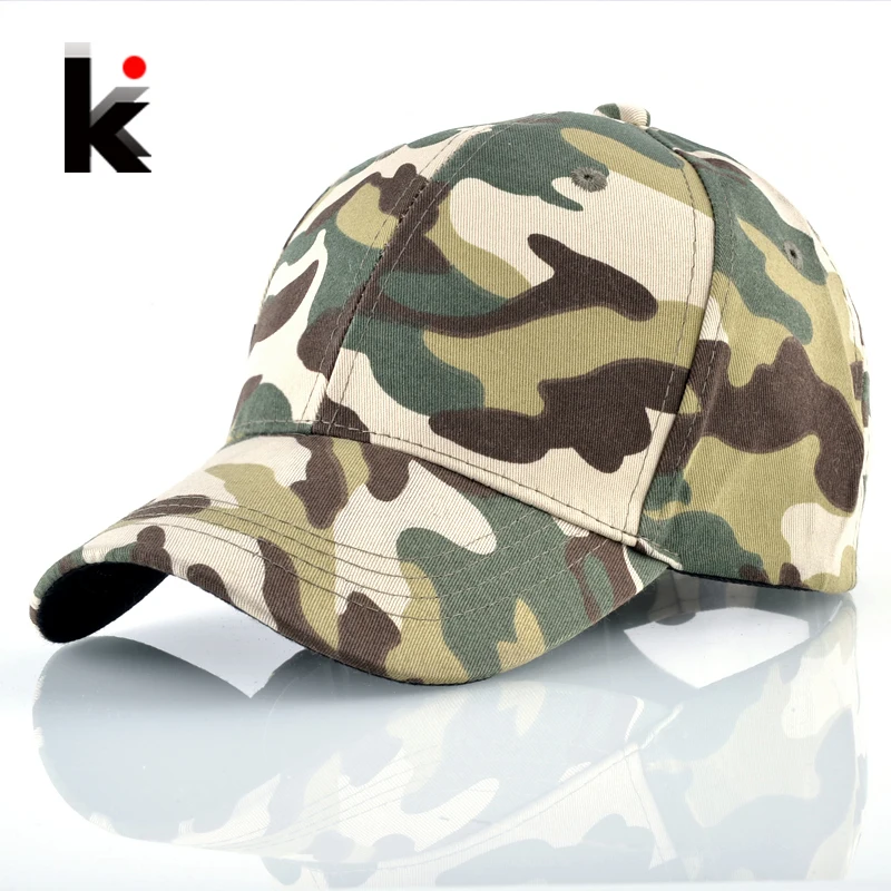 

Camouflage Baseball Cap For Men Women Outdoor Sport Snapback Hat Climbing Hunting Camo Bone Mosculino Casual Adjustable Gorras
