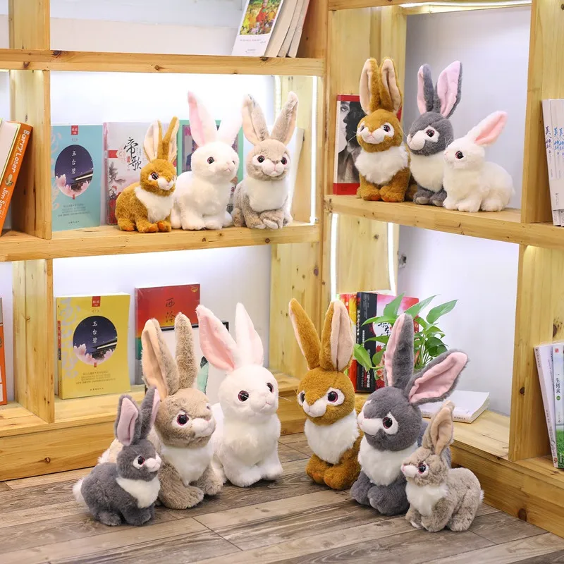 1 шт. 23/30/35 см Моделирование Kawaii Кролик Плюшевые игрушки красивые животные для