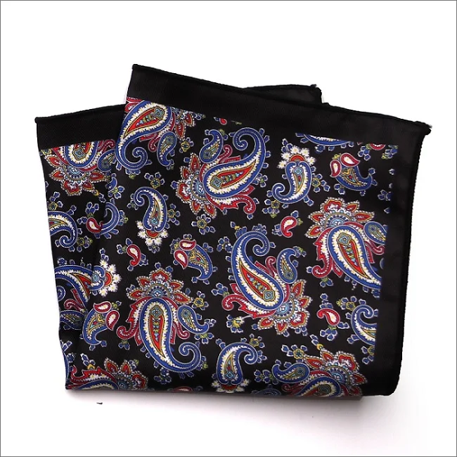MPK-075pocket square Портной Смит дизайнер Карманный квадратный модный платок в горошек Пейсли Цветочный плед Стиль Hanky мужской костюм карманные аксессуары - Цвет: MPK-075pocket square
