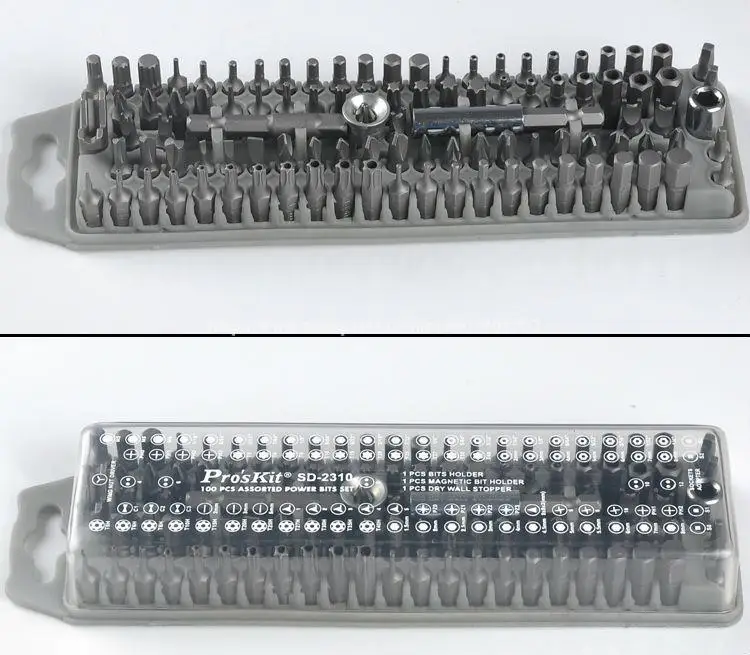 100 шт многофункциональные Биты Набор отверток наконечники ремонтные инструменты для электрического обслуживания лабораторных заводов SD-2310