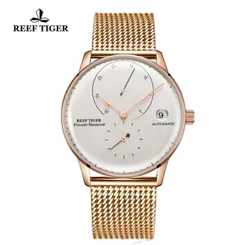 

2019 Reef Tiger/RT Top Brand Luxury Watches Reloj Hombre Men Automatic Mechanical Waterproof Watch Relogio Masculino+Box RGA82B0