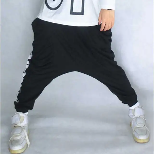 2016 Spring Womens Baggy Pants Calca Swag Pants Hip hop Dance Pants