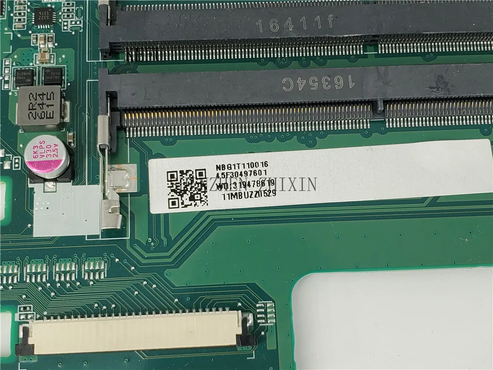 Для acer Aspire E5-573 E5-573G материнская плата для ноутбука I7-5500U ЦП NBG1T11001 DA0ZRTMB6D0 материнская плата с графическим тестом 940 м