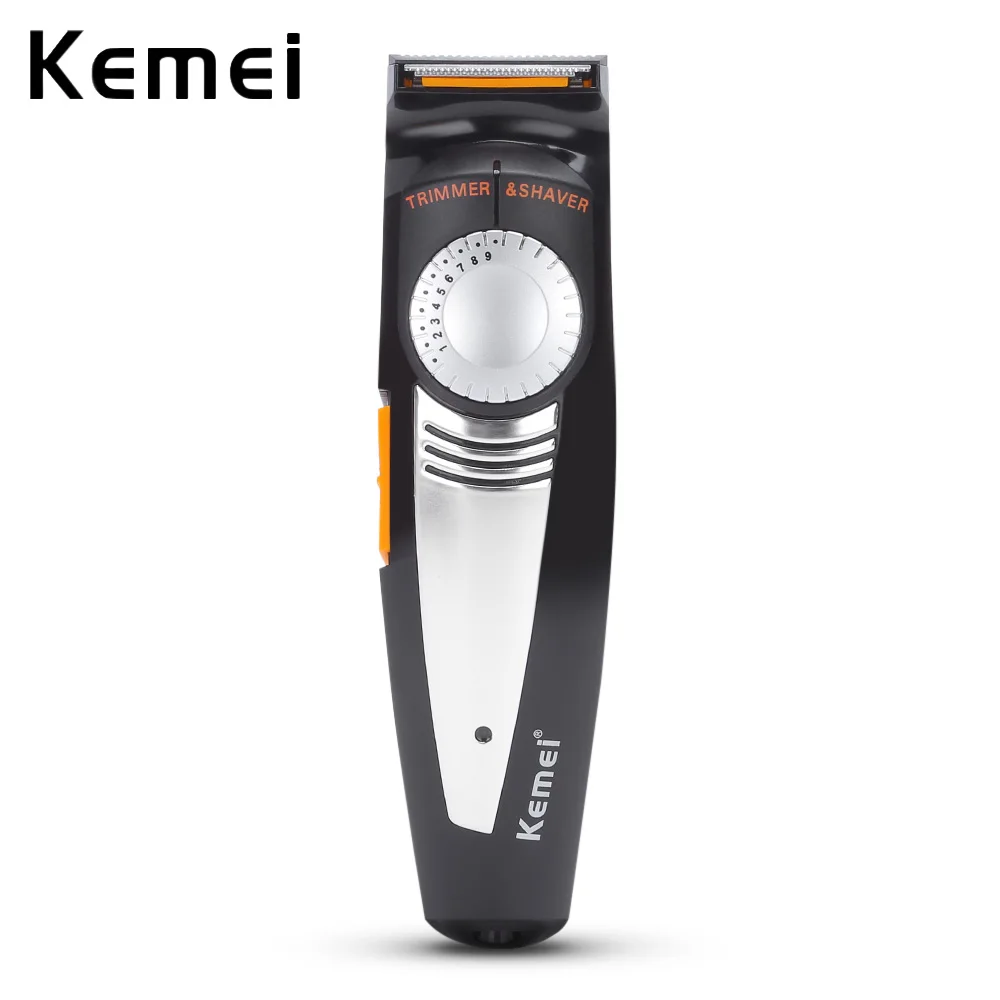 

Kemei KM - 819 Rechargeable Electric 2 Blade Floating Reciprocating Cordless Shaver with Trimmer