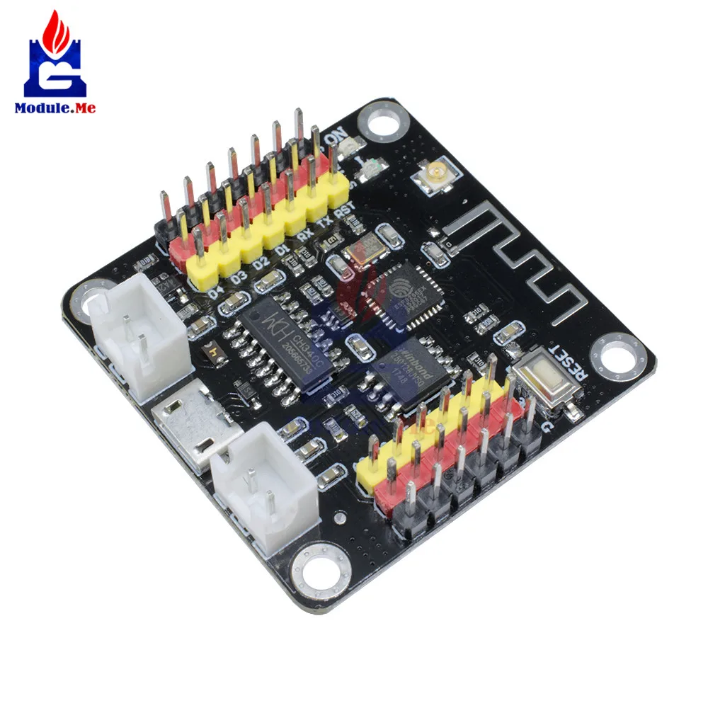 

DM Strong Series ESP8266 CH340 CH340G Micro USB 5V 3.3V Wifi Wireless Module Wifi Network For Arduino IDE Nodemcu Antenna 32-bit