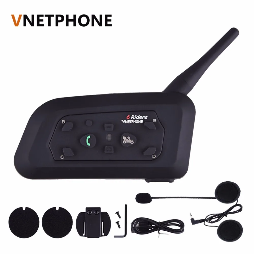 

High quality 1200M BT Interphone Motorcycle Bluetooth Headset Helmet Intercom FM Wireless Headphones