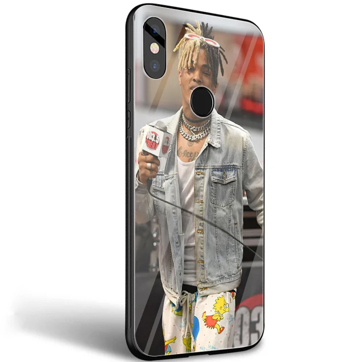Desxz Xxxtentacion чехол стекло для Xiaomi Redmi Note 5 6 7 Pro 6A A1 4X9 Pocophone F1 крышка - Цвет: G1