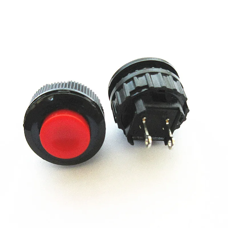 

1pcs Arcade Game Machines/ Latching 14mm Diameter Red Cap Momentary Push Button Switch DS-501