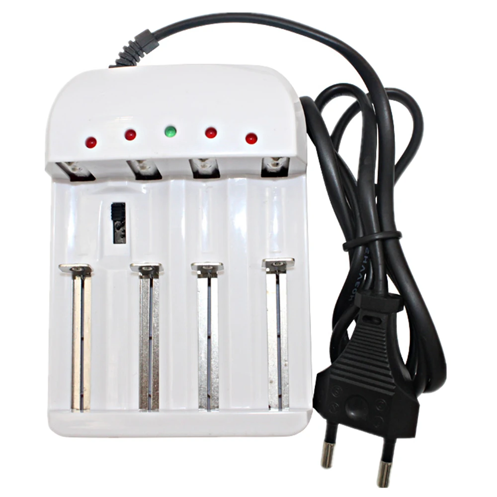 

Universal Intelligent Li-ion/Ni-MH 18650/26650/AA/AAA Battery Charger 4 Output 1.2V/1.5V/3.6V/4.2V for LED Flashlight US/EU Plug