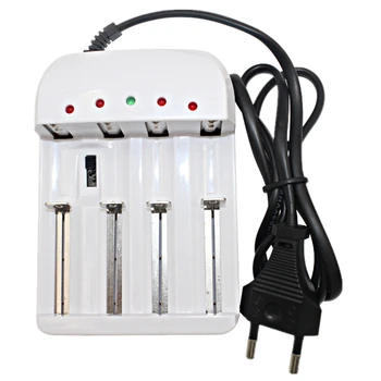 

Universal Intelligent Li-ion/Ni-MH 18650/26650/AA/AAA Battery Charger 4 Output 1.2V/1.5V/3.6V/4.2V for LED Flashlight US/EU Plug
