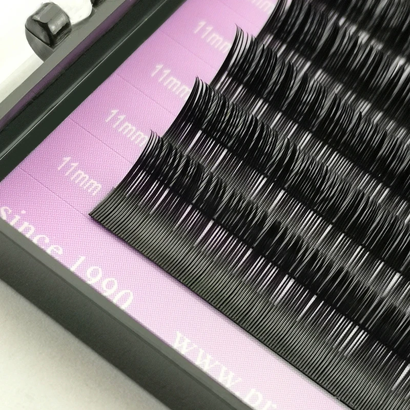 SONG LASHES Накладные ресницы для наращивания с мягким тонким кончиком C, CC, D curl All thinkness 16.17.18.MM