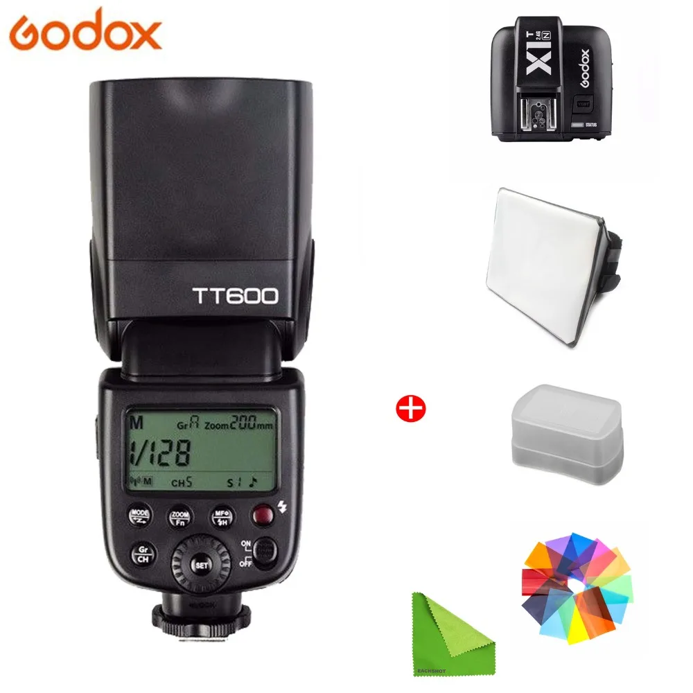 Godox TT600 2,4G Беспроводная камера синхронизация вспышки Speedlite для Canon Nikon D3100 Pentax Olympus Fujifilm Panasonic фото фонарик