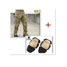 Emerson тактические боевые штаны G3 Униформа BDU военная армия наколенники Мультикам EM8527
